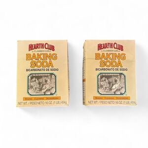 Vintage Hearth Club Clabber Girl Baking Soda Boxes Sealed 2019 Retro Kitchen Set